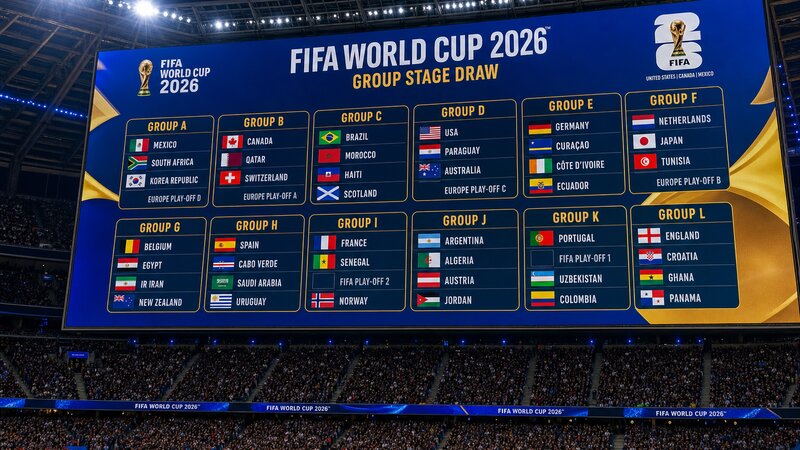 جدول مجموعات كأس العالم 2026 يلا لايف